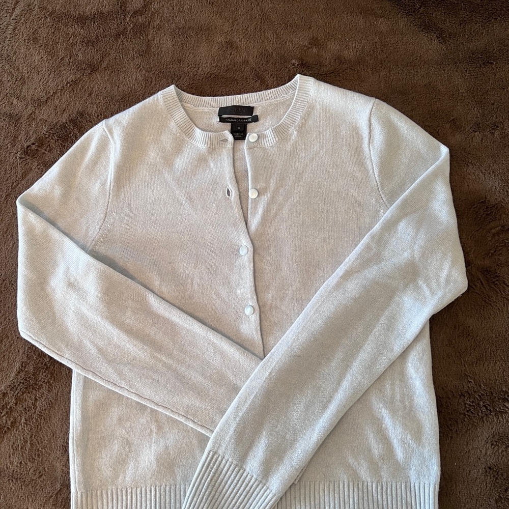 J. Crew Italian Cashmere lightweight cardigan